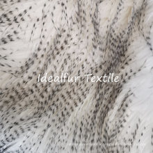 Imitation Peacock Faux Fur Fabric